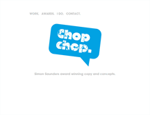 Tablet Screenshot of chopchop.biz